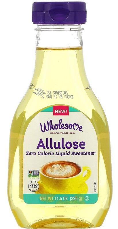 Wholesome, Allulose, Zero Calorie Liquid Sweetener, 326 g - Mom it KeTo Go