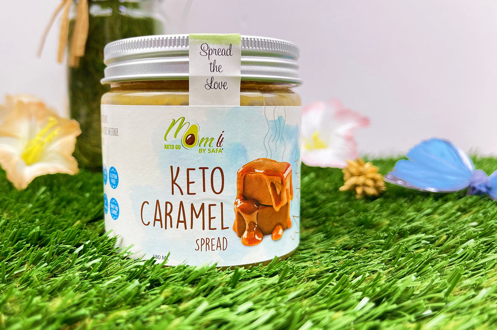 Keto Caramel Spread 180ml - كراميل كيتو قابل للدهن - Mom it KeTo Go