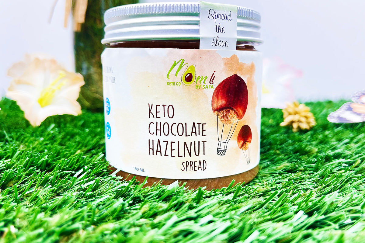 Keto Chocolate Hazelnut Spread (130ml) Mom it KeTo Go
