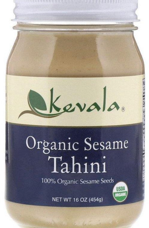 Kevala, Keto, Organic Sesame Tahini, 454 g - Mom it KeTo Go