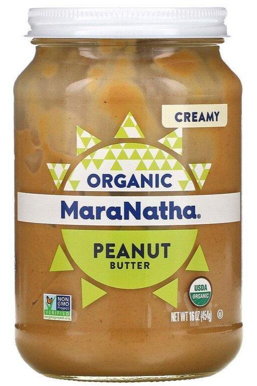 MaraNatha, Organic, Keto Peanut Butter, Creamy, 454 g - Mom it KeTo Go
