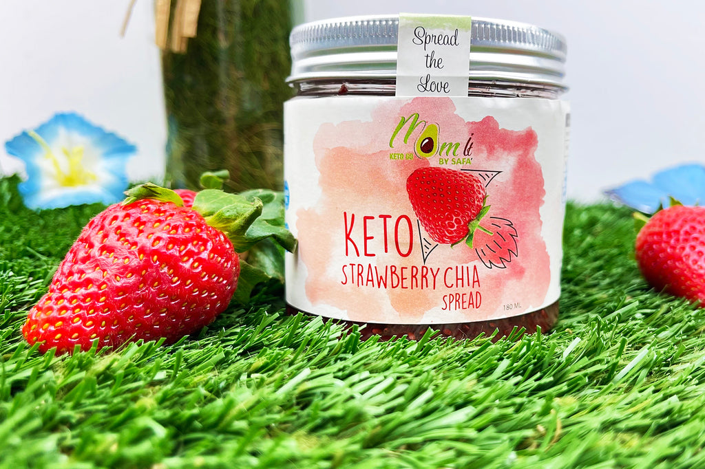 Keto Strawberry Spread (180ml) - Mom it KeTo Go