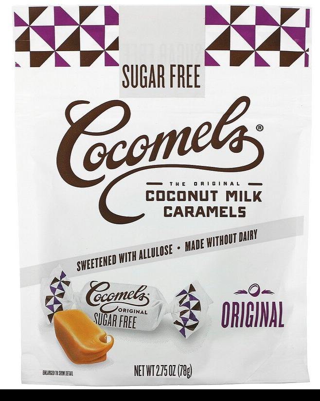 Cocomels, Coconut Milk Caramels, Sugar Free, Original, 78 g - Mom it KeTo Go