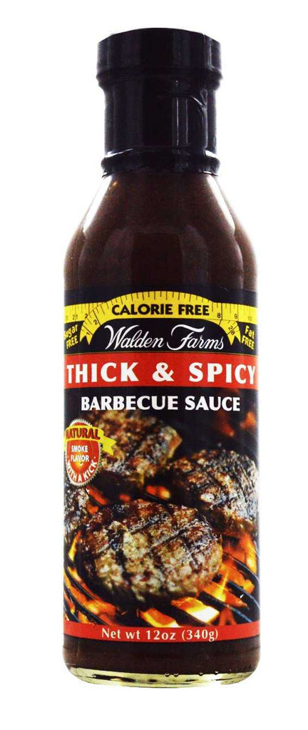 Walden Farms, Thick & Spicy Barbecue Sauce, 340 g - Mom it KeTo Go