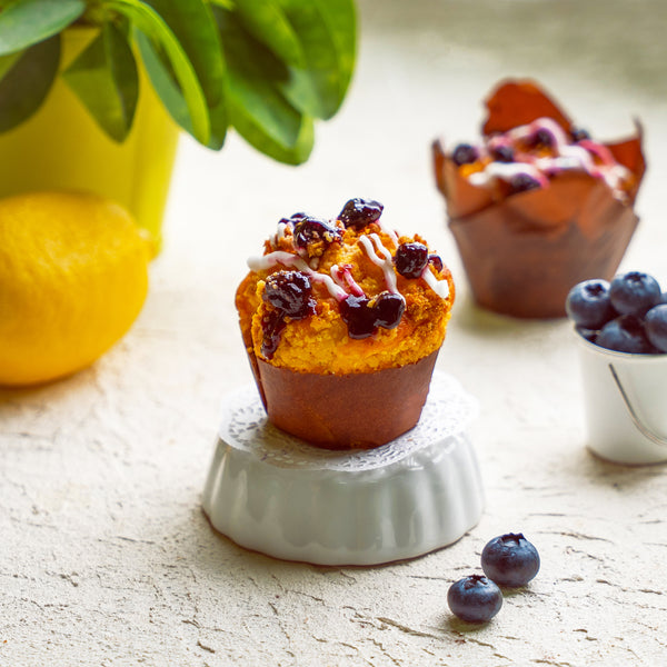 Keto Blueberry Muffins- Gluten Free - Mom it KeTo Go By Safa’
