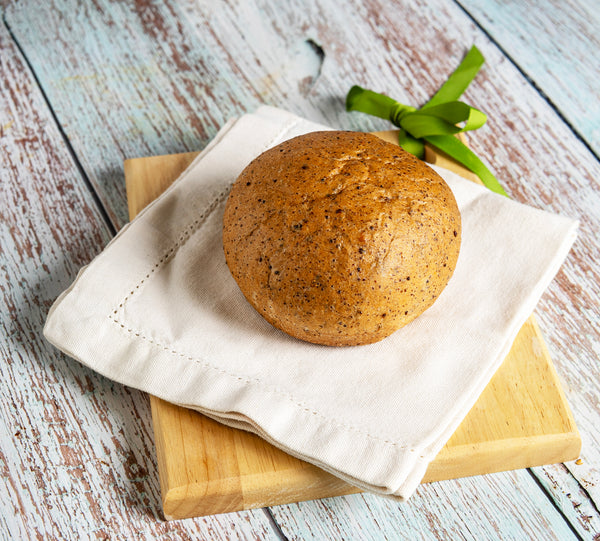 Keto Bread Buns/Contains Gluten 1 pc 85g -  خبز الكيتو / يحتوي على الغلوتين - Mom it KeTo Go By Safa’