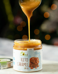 Keto Caramel Spread 180ml - كراميل كيتو قابل للدهن - Mom it KeTo Go By Safa’