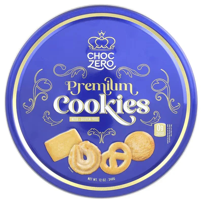 ChocZero, Keto - Gluten Free - Premium Cookies, 340 g - Mom it KeTo Go By Safa’