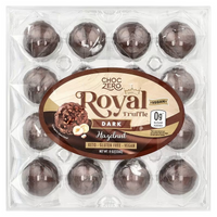 ChocZero, Premium Royal Truffle, Dark Chocolate, Hazelnut, Sugar Free, Gluten Free, 226 - Mom it KeTo Go By Safa’