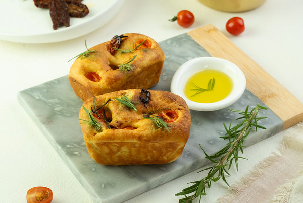 Focaccia Keto Mini Loafs (2) - Mom it KeTo Go By Safa’