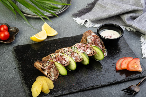 Kabab Halabi Wrapped in Toasted Keto Wrap - Gluten Free - Mom it KeTo Go By Safa’