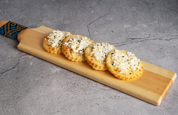 Mini Gluten Free Keto Cheese Manakeesh (4 pieces) - Mom it KeTo Go By Safa’