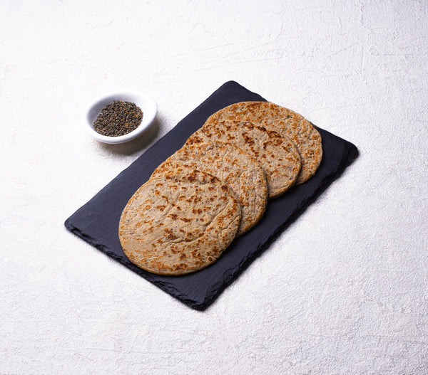 Keto Wrap (Tortilla) with zaatar mix- Gluten Free (4 pcs) - Mom it KeTo Go By Safa’