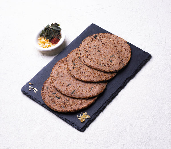 Keto Wrap (Tortilla) with wild zaatar and onions - Gluten Free (4 pcs) - Mom it KeTo Go By Safa’