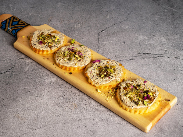 Mini Gluten Free Keto Tahini Manakeesh (4 pieces) - Mom it KeTo Go By Safa’