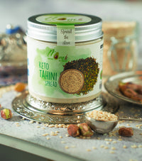 Keto Tahini Spread (180ml)-  حلاوة كيتو الطحينية للدهن - Mom it KeTo Go By Safa’
