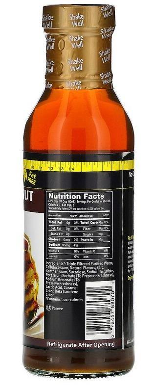 Walden Farms, Maple Walnut Syrup, Sugar Free, 355 ml - Mom it KeTo Go