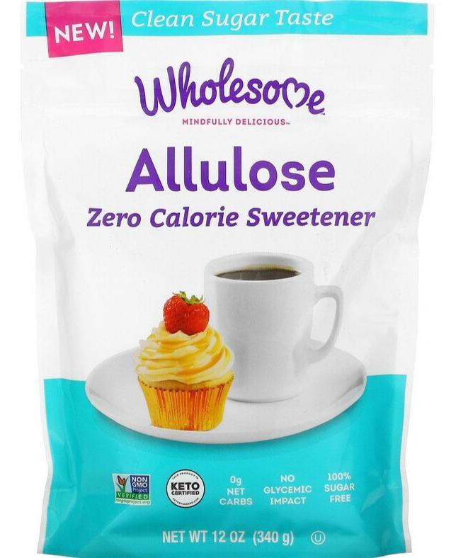 Wholesome, Allulose, Zero Calorie Sweetener, 340 g - Mom it KeTo Go