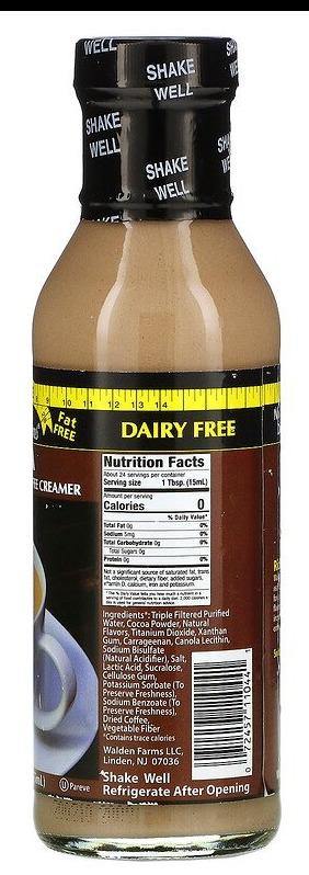 Walden farms online coffee creamer