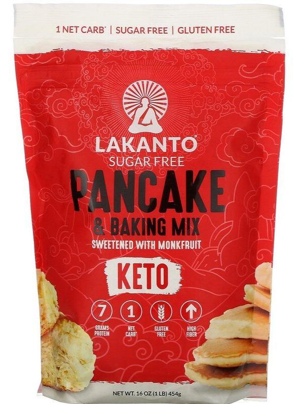 Lakanto, Keto Pancake and Baking Mix, 454 g - Mom it KeTo Go