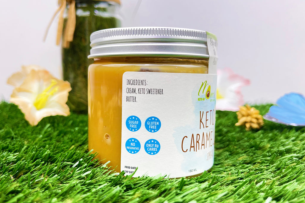 Keto Caramel Spread 180ml - كراميل كيتو قابل للدهن - Mom it KeTo Go