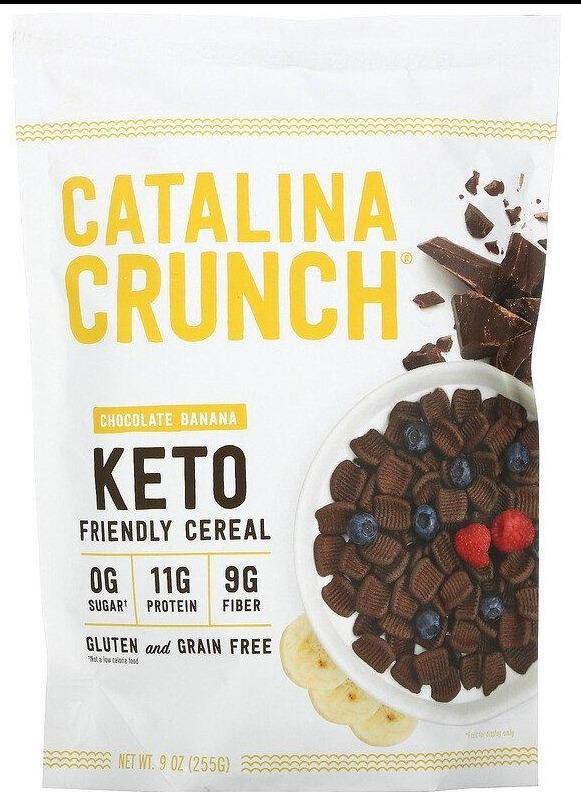 Catalina, Keto Friendly Cereal, Chocolate Banana, 255g - Mom it KeTo Go
