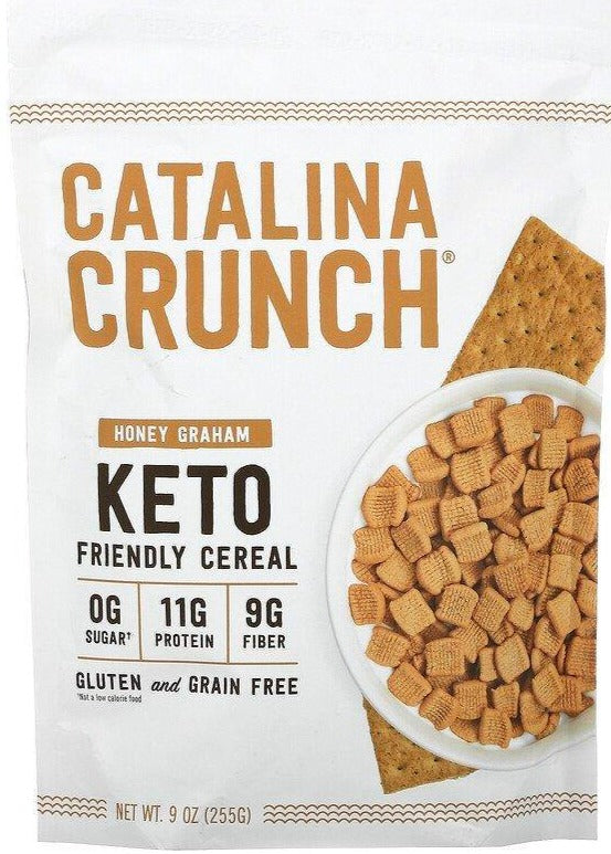Catalina Crunch, Keto Friendly Cereal, Honey Graham, 255 g - Mom it KeTo Go