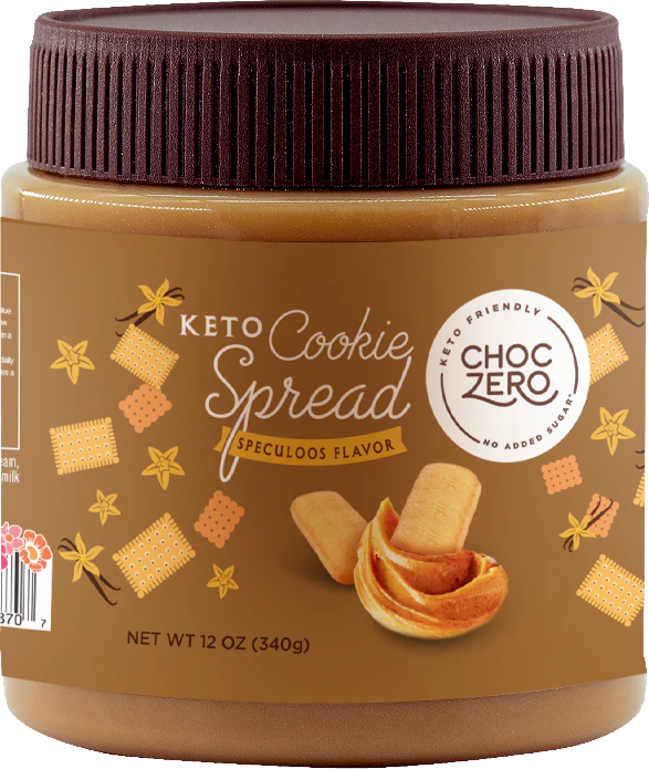 ChocZero, Keto Cookie Spread, Speculoos Flavor, 340g - Mom it KeTo Go