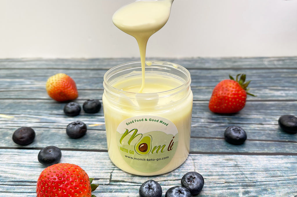 Keto Condensed Milk 180ml - حليب الكيتو المركز - Mom it KeTo Go