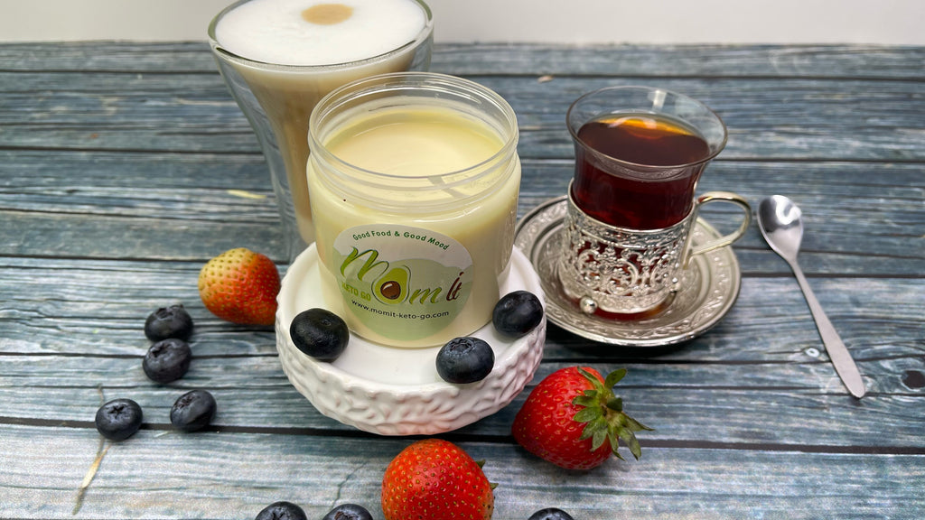 Keto Condensed Milk 180ml - حليب الكيتو المركز - Mom it KeTo Go