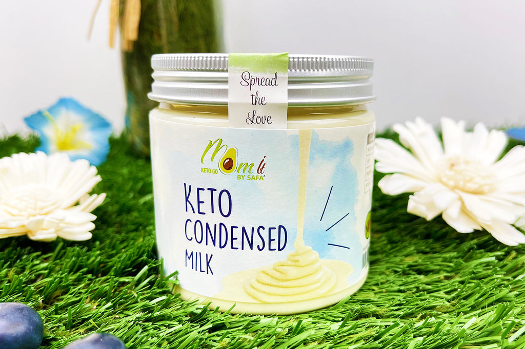 Keto Condensed Milk 180ml - حليب الكيتو المركز - Mom it KeTo Go