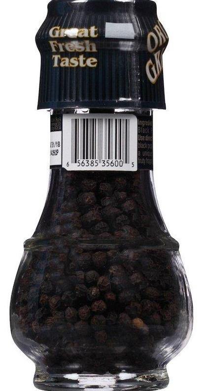 Drogheria & Alimentari, Organic Black Pepper Corns Mill, 45 g - Mom it KeTo Go