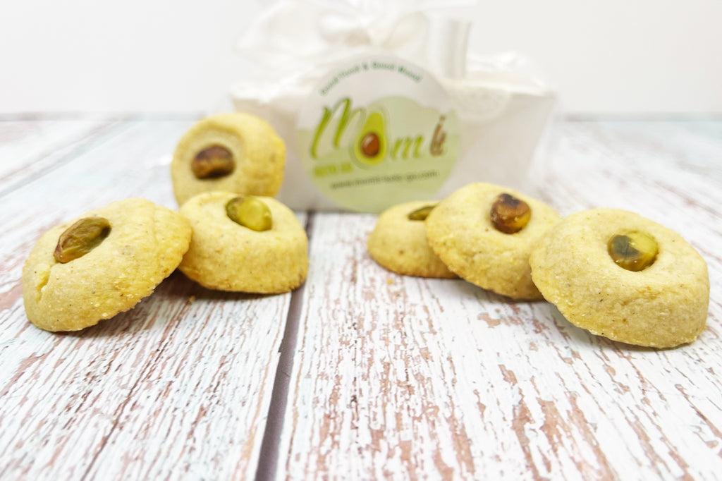 Ghraybeh Keto 5 pcs (Middle Eastern Shortbread Keto Cookies) - غريبة الكيتو بالهيل 5 حبات - Mom it KeTo Go