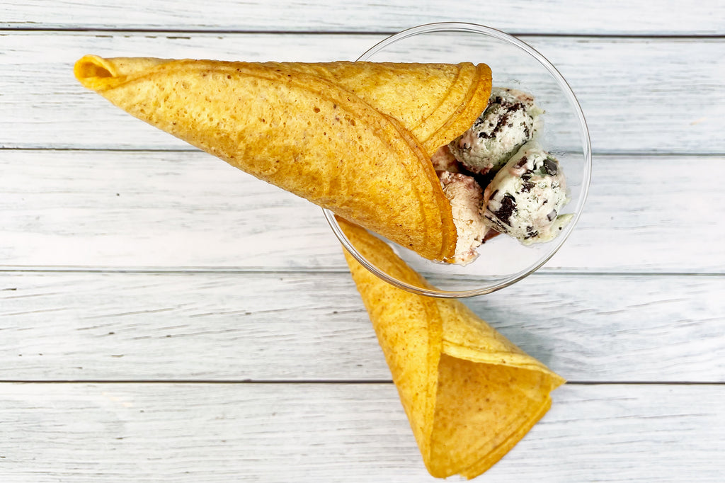 Keto Ice Cream Large Cone (1 pc) - Mom it KeTo Go