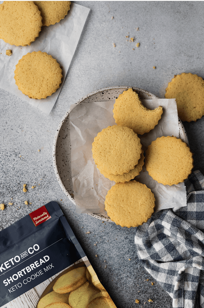 Keto and Co, Shortbread, Keto Cookie Mix, 230g - Mom it KeTo Go
