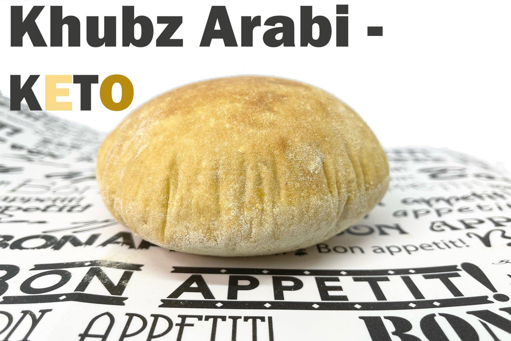 Khubz Arabi KETO Pita 4 pcs - خبز عربي كيتو - Mom it KeTo Go