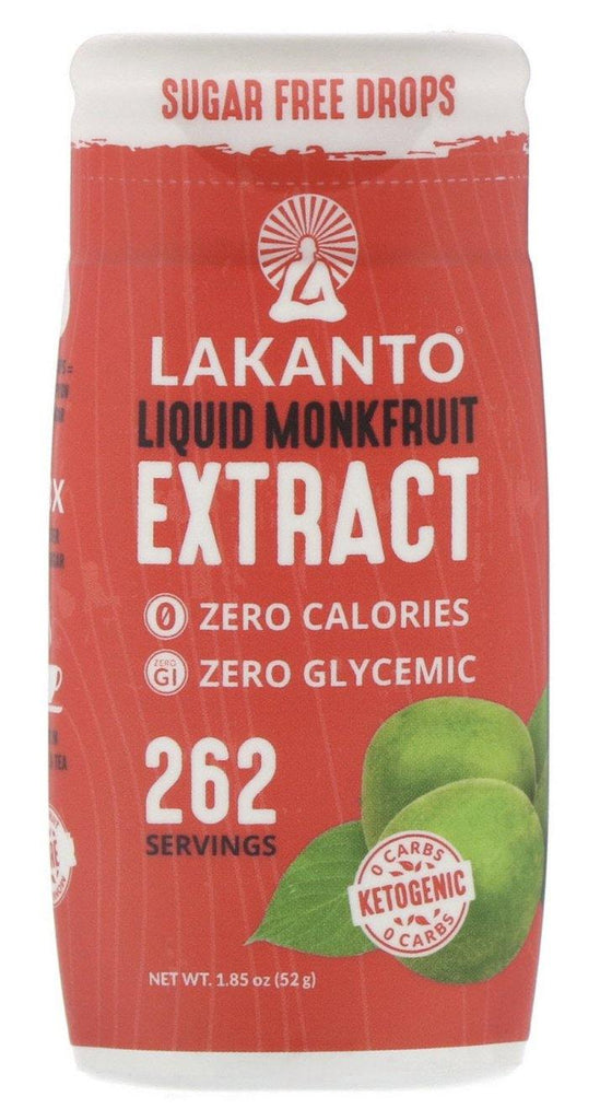 Lakanto, Liquid Monkfruit Extract Drops, 52 g - Mom it KeTo Go
