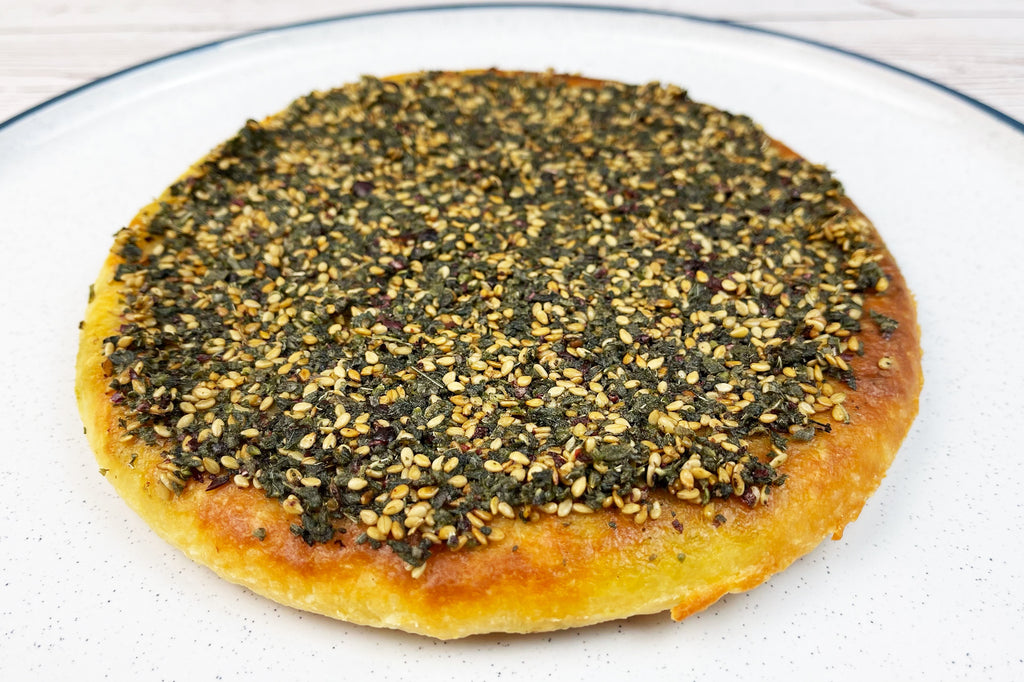 KETO Manakeesh Zaatar Gluten FREE - مناقيش كيتو بالزعتر بدون جلوتين - Mom it KeTo Go