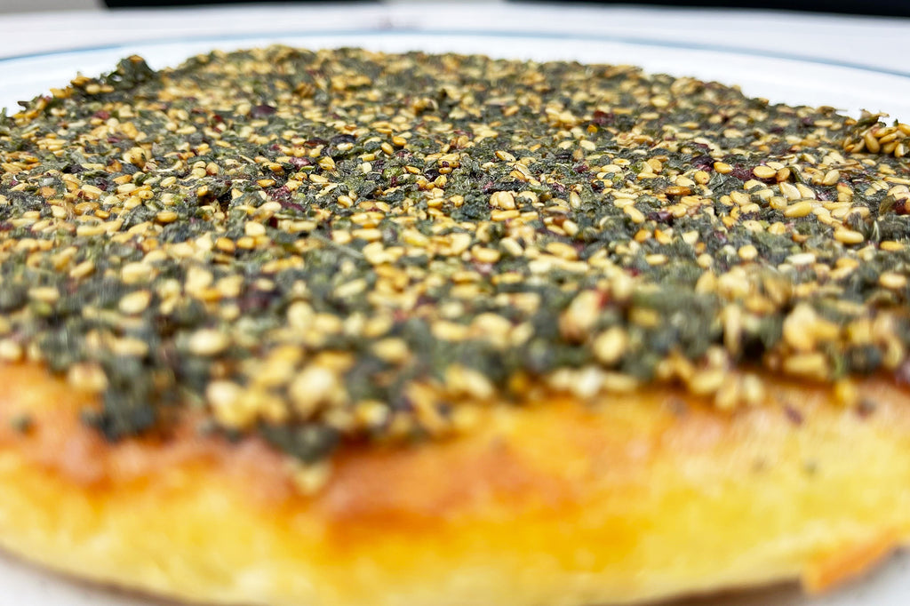 KETO Manakeesh Zaatar Gluten FREE - مناقيش كيتو بالزعتر بدون جلوتين - Mom it KeTo Go