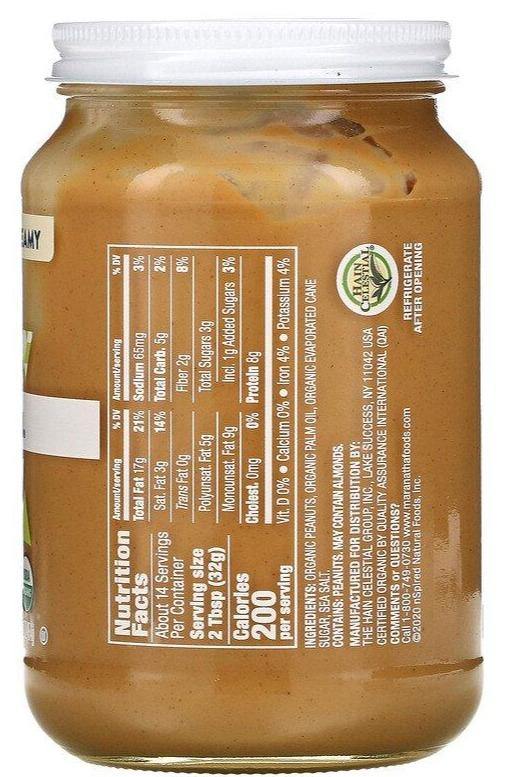 MaraNatha, Organic, Keto Peanut Butter, Creamy, 454 g - Mom it KeTo Go