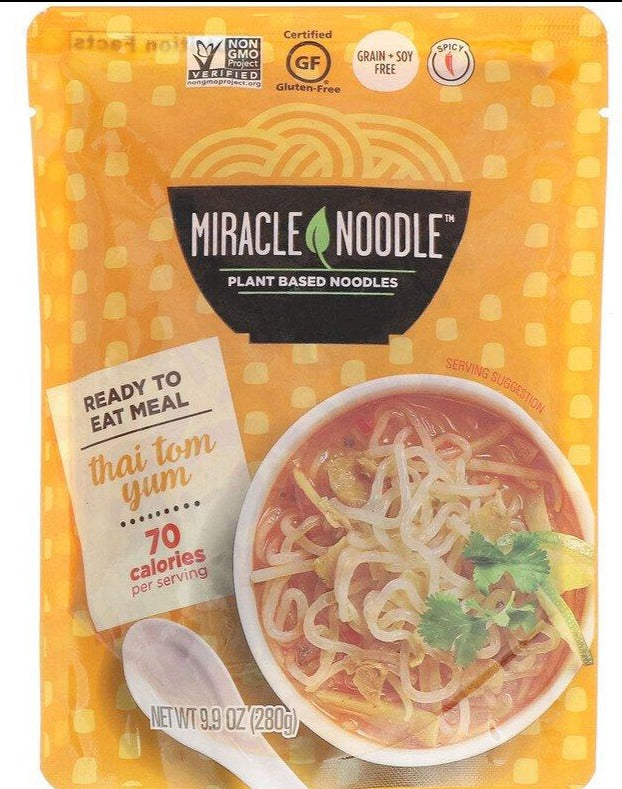 Miracle Noodle, Ready-to-Eat Meal, Thai Tom Yum, 280 g - Mom it KeTo Go