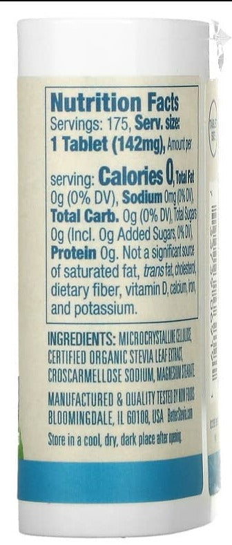 NOW Foods, Better Stevia, Instant Tabs, 175 Tablets - Mom it KeTo Go