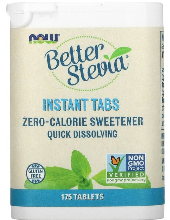 NOW Foods, Better Stevia, Instant Tabs, 175 Tablets - Mom it KeTo Go
