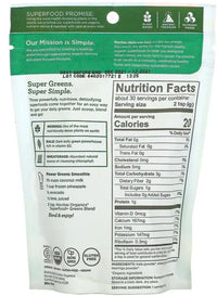 Navitas Organics, Organic Superfood+ Greens Blend, Moringa + Kale + Wheatgrass, 180 g - Mom it KeTo Go