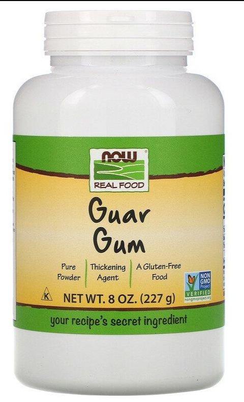 Now Foods, Real Food, Guar Gum, 227 g - Mom it KeTo Go