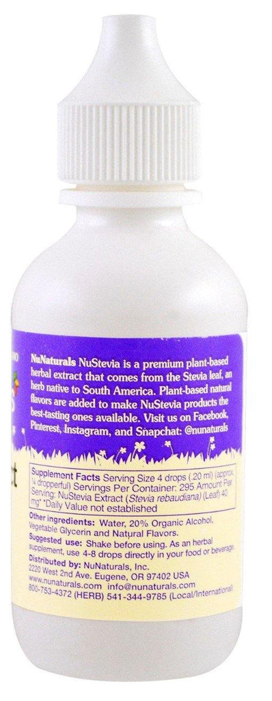 NuNaturals, Clear Extract NuStevia, 59 ml - Mom it KeTo Go