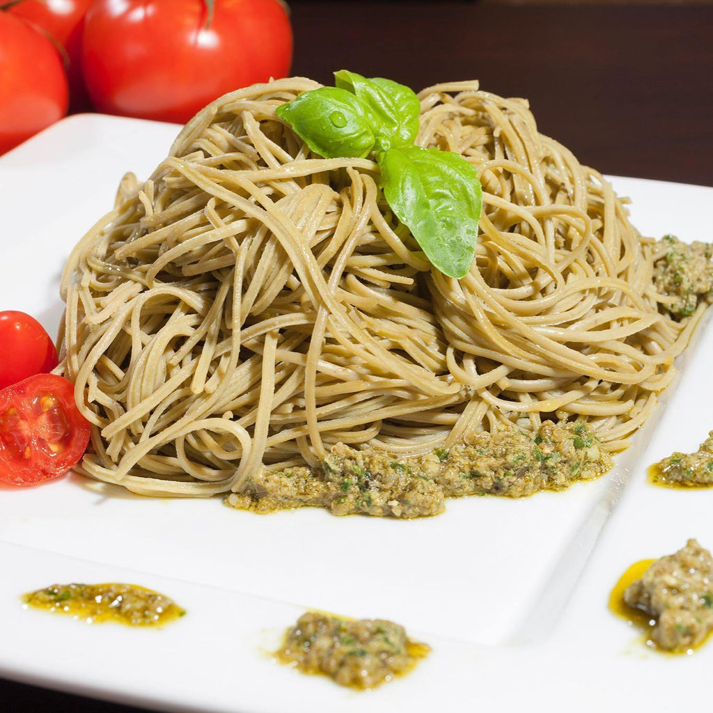 Seapoint Farms, Organic Edamame Spaghetti, 200 g - Mom it KeTo Go