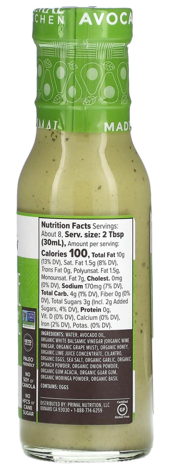 Primal Kitchen Dressing Marinade Made with Avocado Oil Cilantro Li Mom it KeTo Go By Safa