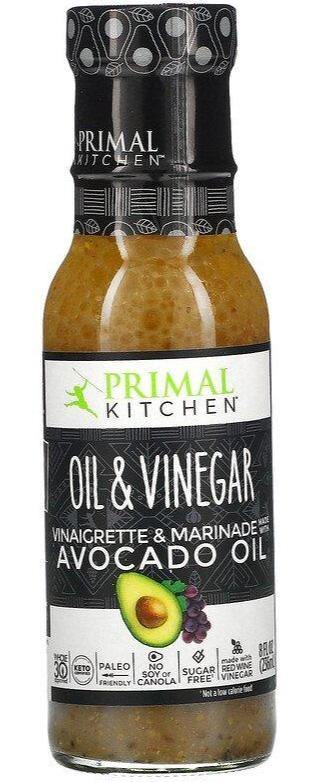 Primal Kitchen, Oil & Vinegar, Vinaigrette & Marinade Made With Avocado Oil, 236 ml - Mom it KeTo Go