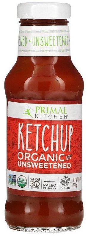Primal Kitchen, Organic, Keto Ketchup, Unsweetened, 320 g - Mom it KeTo Go